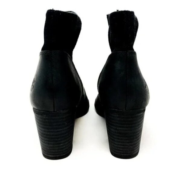 NEW Timberland Black Rudston Suede Leather Chelsea Ankle Boots - Size 8.5 - Picture 4 of 7